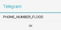 رفع ارور phone number flood در تلگرام